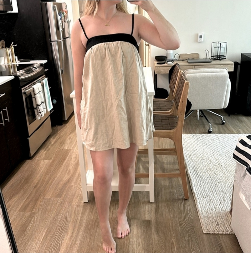 NWT Abercrombie & Fitch Mini Dress with Built-in Shorts